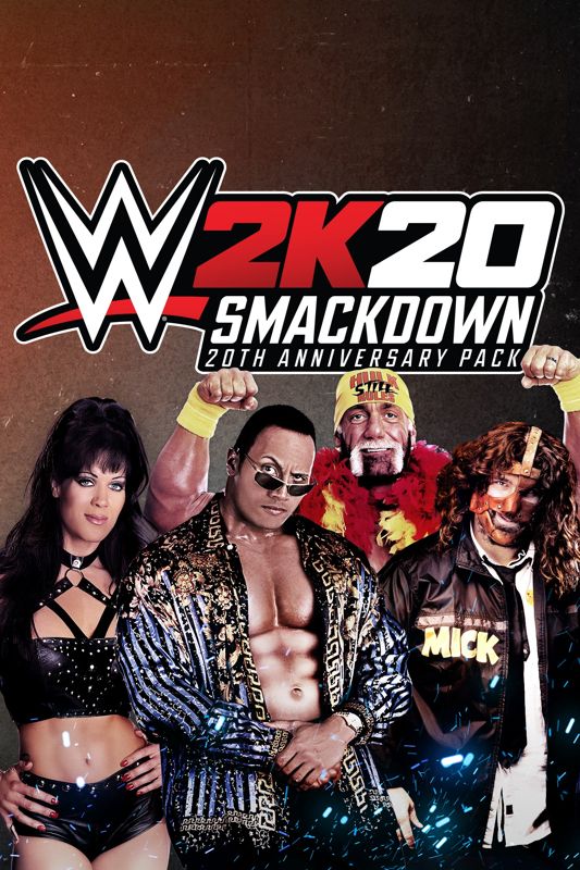 WWE 2K20 box art for Xbox One